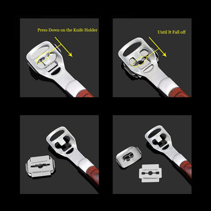 New Foot Care Tool Stainless Steel 1pc Dead Skin Callus Remover Planer Cutter Shaver Foot Tools