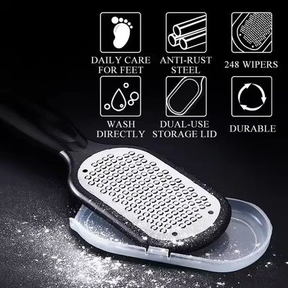 1 Pcs Pedicure Foot Care Tools  Dead Skin Callus Heel Scrub, Heel Scrub Professional Rasp Heel  Remover Grater Hard  Foot File