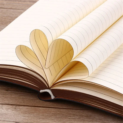 2025 New Portable Vintage Leather Notebook Diary Journal Stationery Gift Portable And Easy To Use