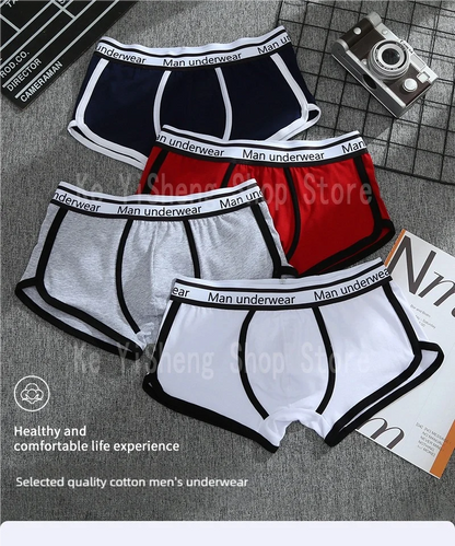 Men's Sports Boxing Shorts Underwear S M L XL Breathable Fitness Sports Men's boxers underwear Boxers Comfortable