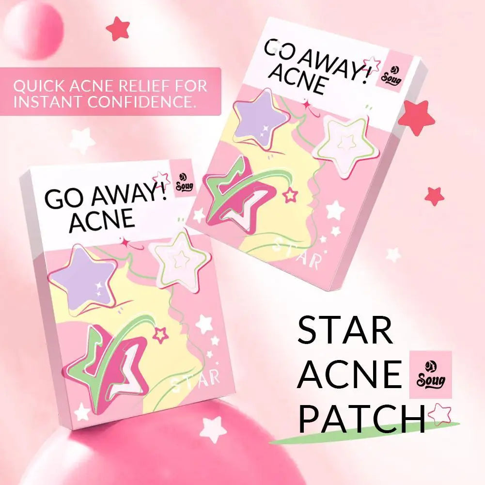 Colorful Acne Pimple Patches Lighten Pimple Marks Repair Acne Pimple Gentle Cleansing Non-Irritating Acne Pimple Patches
