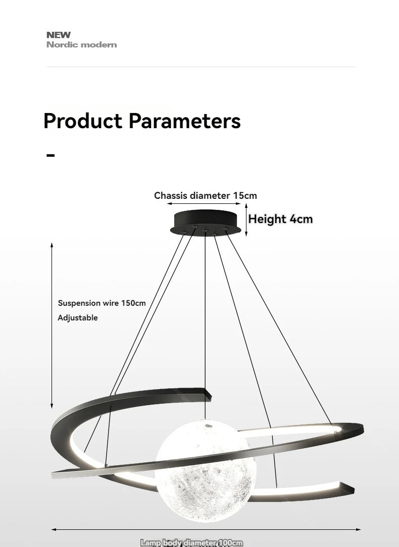 Modern Home Decor Dining Room Pendant Lamp Lights Indoor Lighting Ceiling Lamp Hanging Light Chandelier Lamps For Living Room