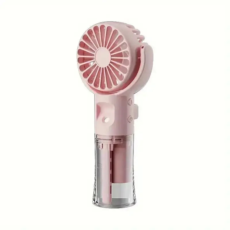 Mini Handheld Fan Portable Misting Fans Adjustable Handheld Fan for Commuters Water Humidifier Cooling Gadget