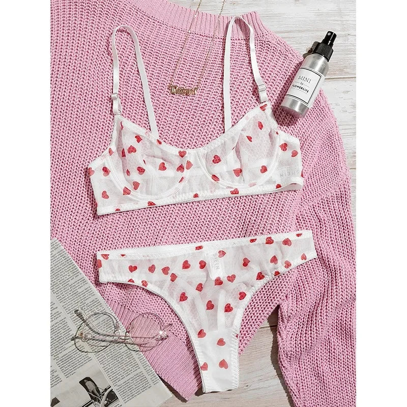 Female Lingerie Sexy Lingerie for Women Body Shorts Push-up Bra Fancy Woman Underwear Transparent Intimate Lingerie Set