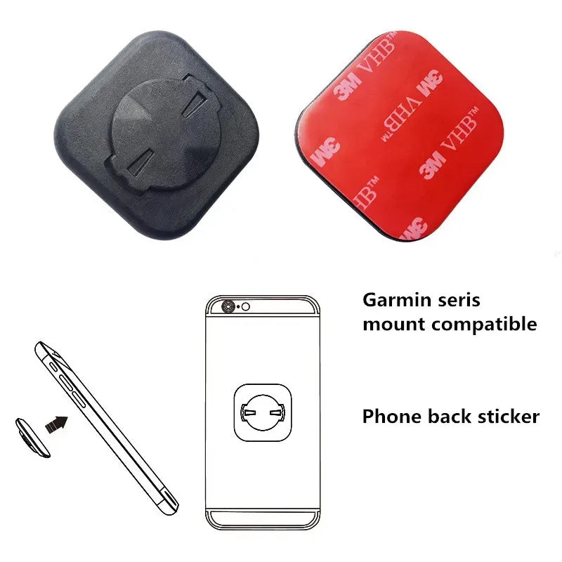 1-3PCS Strong Mobile Phone Back Buckle Universal Mobile Phone Sticky Mount For GARMIN Adhesive Mobile Phone Holder