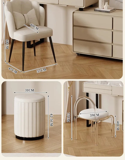 Makeup Vanity Table Decoration Livingroom Dressing Vanity Table Storage Drawer Table Coiffeuse Maquillage Bedroom Furniture