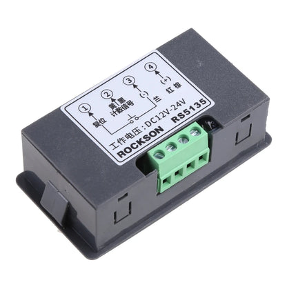 Electronic Counter 5-Digit Counter Meter-Counter Meter 12-24V Red 5 Digit 0.56" LED Panel Counter Meter Up DropShipping