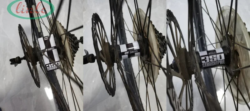 350 Road Bike Hubs Stickers MTB Wheels Hubs Stickers Glossy Front and Rear Hubs Stickers Decoration Protective Film