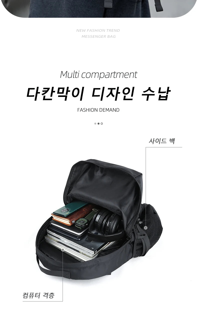 Laptop Backpack for Men, Light Weight Casual Daypack, Large Space Waterproof Travel Backpack, School Bookbag for Teenage