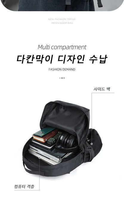 Laptop Backpack for Men, Light Weight Casual Daypack, Large Space Waterproof Travel Backpack, School Bookbag for Teenage