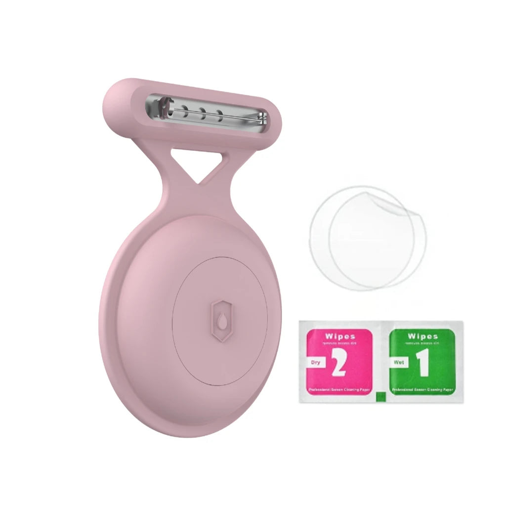 Silicone Steel Clip Compatible with Apple AirTag - Protective Silicone Clip for Tracker Protect Keychain Silicone Cover