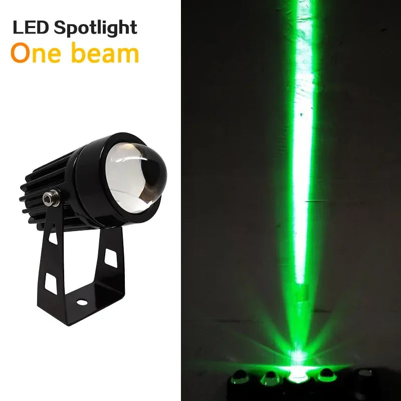 LED de pared para exteriores, iluminación de paisaje de 9W, 12W, 220V, rojo, verde, azul, RGB, IP66, impermeable, luces de un h