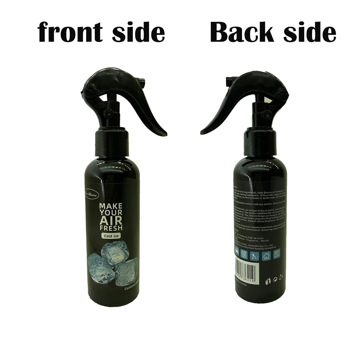 1pcs 150ML Car Air Freshener Hand Spray Perfume Odor Eliminator Essential Long-Lasting Home Air Purification Deodorization