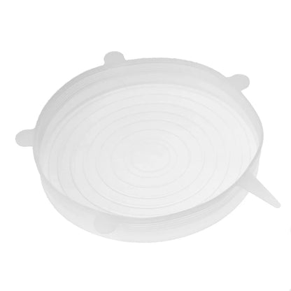 Fresh Cover Stretch Silicone Lids Heat Resistant Reusable Universal Fit for Bowl Pot Pan Microwave  Refrigerator  Storage  Leak