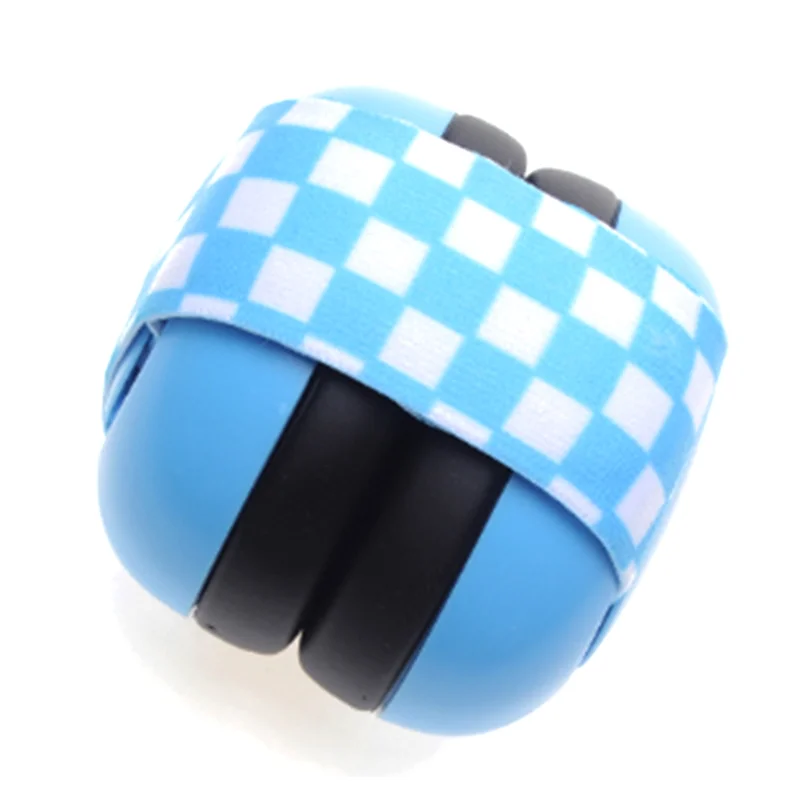 MACH-Baby Noise Cancelling Ear Protection Earmuffs For Infants With Elastic Headband Airplane Travel Baby Accessories A