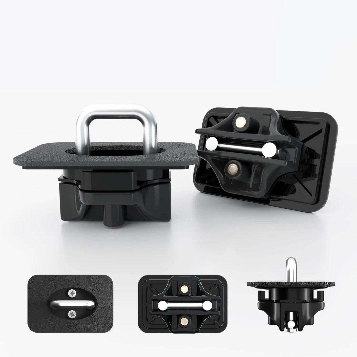 Truck Tie Down Anchor For Ford F-150 2015-2023 F250 F350 Super Duty 17-23 Trunk Retractable Bed Side Wall Hook Ring Anchor Clip