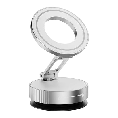 Magnetic Vacuum Car Mount Phone Holder 360° Rotatable Car Mobile Phone Holder for Car/Gym/Mirror/Shower/Smooth Surface