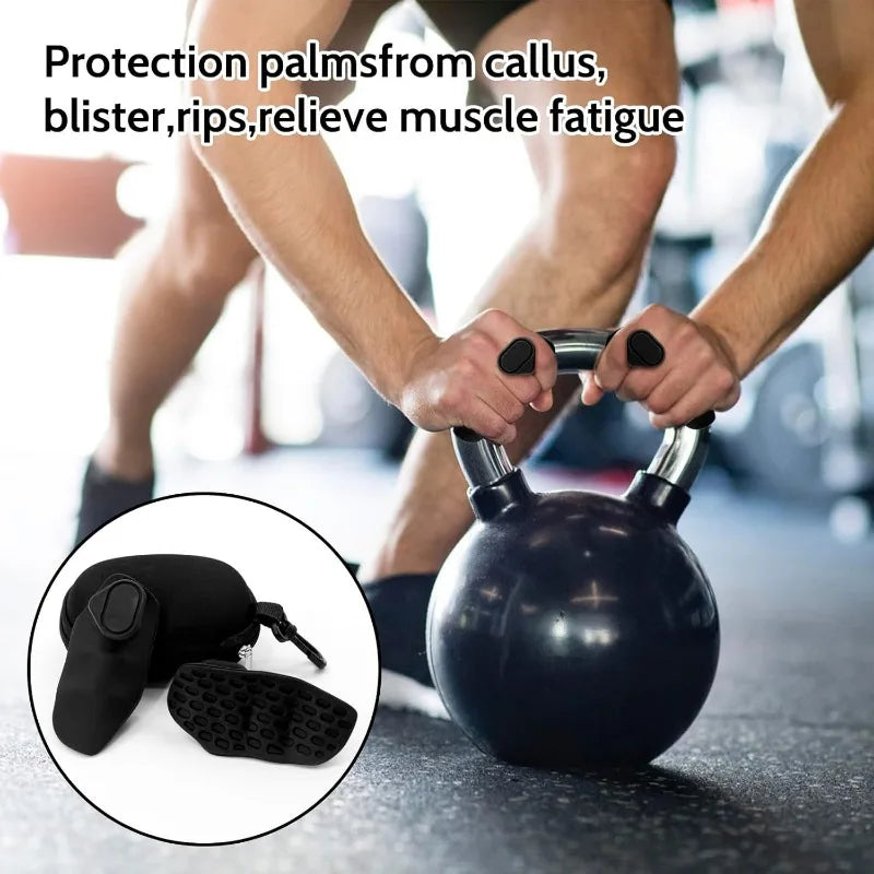 Gym Gloves Grip Strengthener Silicone Palm Grips Crosstraining Palm Grip Hand Protection for Gymnastics Weightlifting Exercise