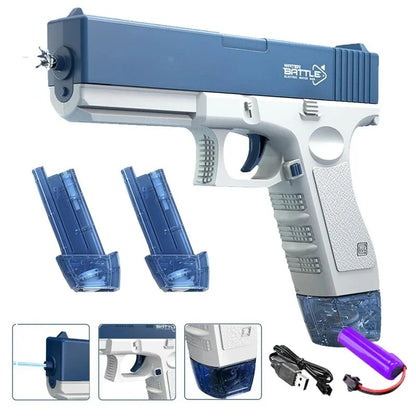 Electric Water Gun Toy Portable Automatic  Electric Burst Water Gun Kids Outdoor Water Toys