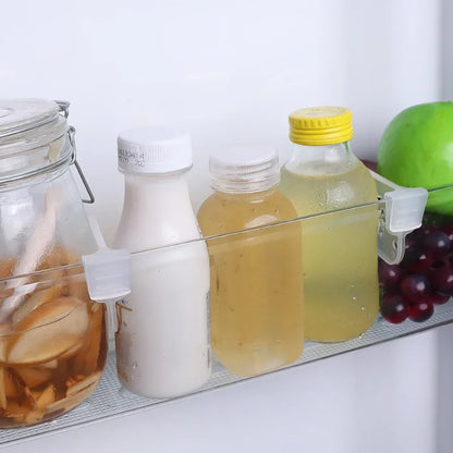 Plastic Fridge Separator Refrigerator Shelf Dividers Clip Extendable Partition Kitchen Bottles Shelves Home Organization Tools