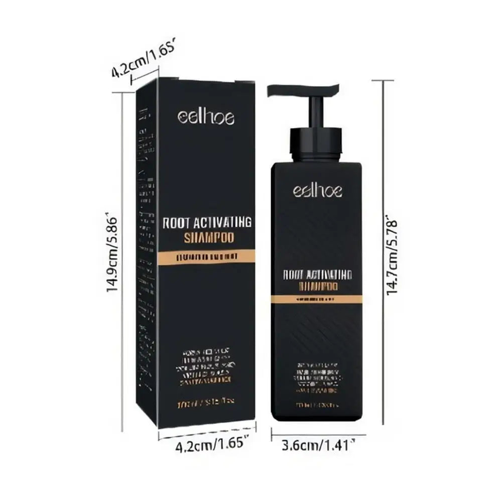 2PCS Anti Baldness Shampoo Thickening Shampoo Root Activator Shampoo Nourish Hair Regrowth Shampoo For Thinning Hair & Hair Loss