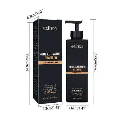 2PCS Anti Baldness Shampoo Thickening Shampoo Root Activator Shampoo Nourish Hair Regrowth Shampoo For Thinning Hair & Hair Loss
