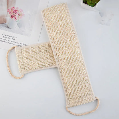 Bath Towel Cleansing Back Strip Sisal Bath Towel Bath Body Sponge Scrub Brush Bath Towel Cleansing Back Strip Sisal Bath Towel