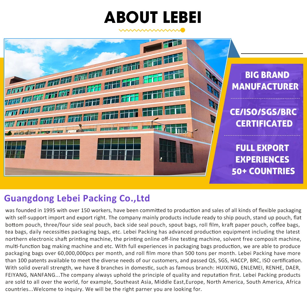 50pcs Reusable Matte Flat Bottom Pouch with Handle and Zipper Food Grade Material Plastic Packaging Bags for Storing Food Snacks