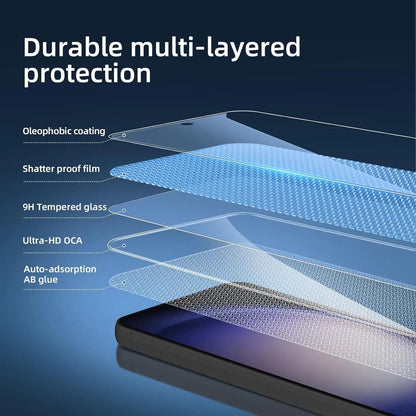 1/4Pcs Screen Protectors for Samsung Galaxy S23FE 5G Tempered Glass