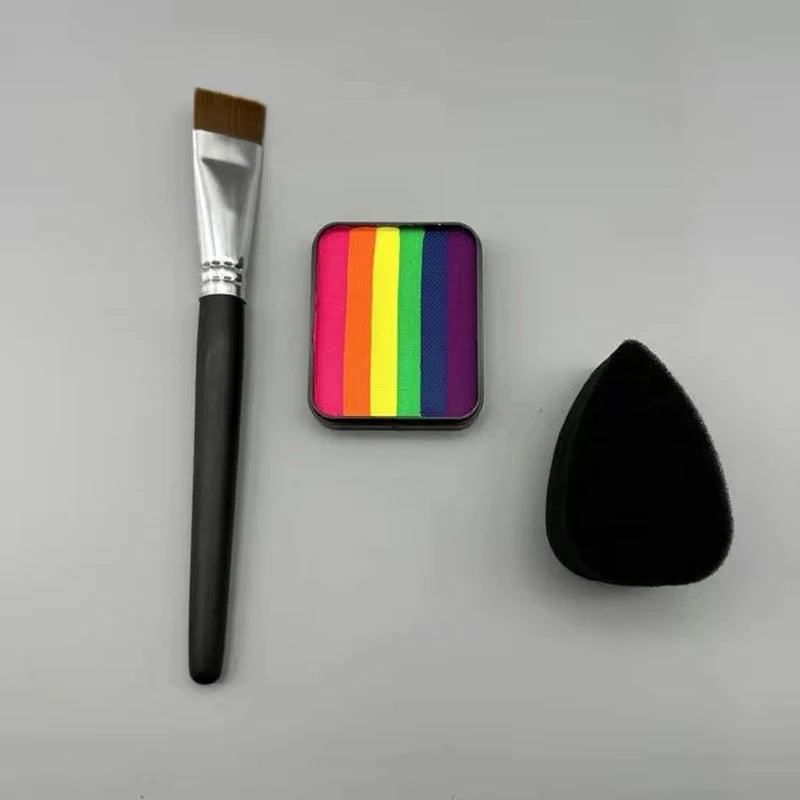 Vegan  Face Paint Professional Split Cake Pastel Eyeliner Water Activated Face And Body Paint