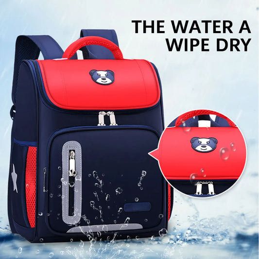 2024 New Children School Bags Reflective Fashion School Backpack Stylish Portable Versatile Bookbag Kids Schoolbag For School