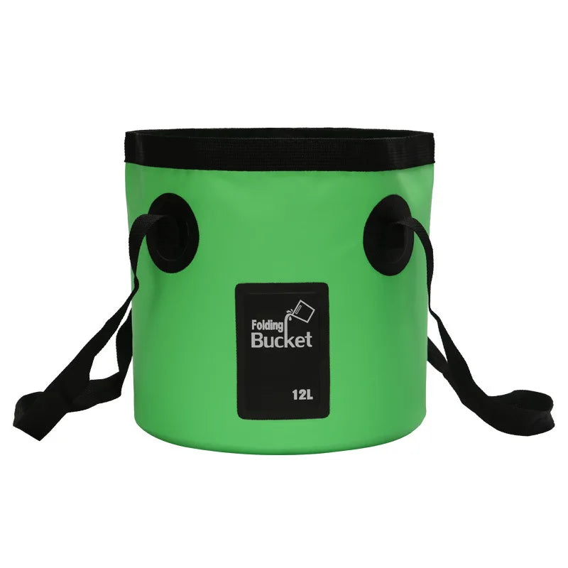 12L 20L Bowl Sink Washing Bag Car Wash Bucket Portable Outdoor Travel Foldable Water Multifunction Folding