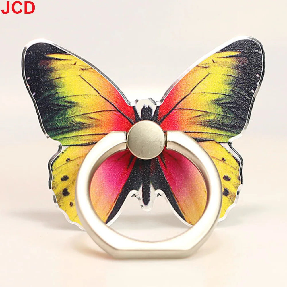 JCD 1pc Luxury Universal Beautiful Butterfly Mobile Phone Handle Holder Suitable Mobile Phone Ring Holder Mobile Phone Holder