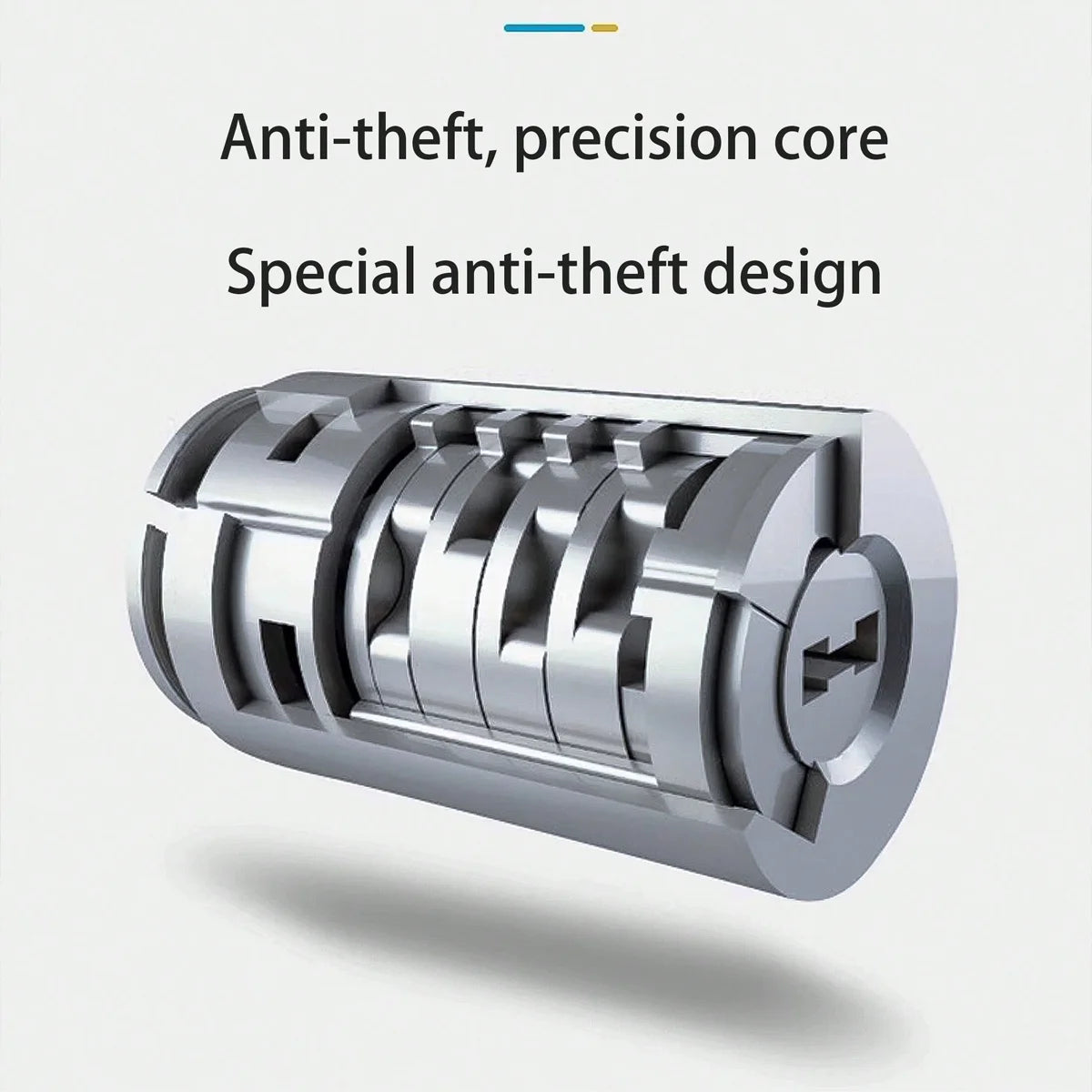 Bicycle lock mountain bike anti-theft U-shaped lock electric car motorcycle anti-shear anti-breaking