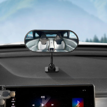 Baby Car Mirror Adhesive Mount Wide Angle Backseat Monitor Automotive Rearview Baby Observation Mirror Car Interior Accessories
