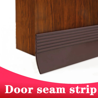 1pc Door Draft Stoppers For Bottom Of Door, Adjustable Self-Adhesive Sound-Proof Door Bottom Seal Strip