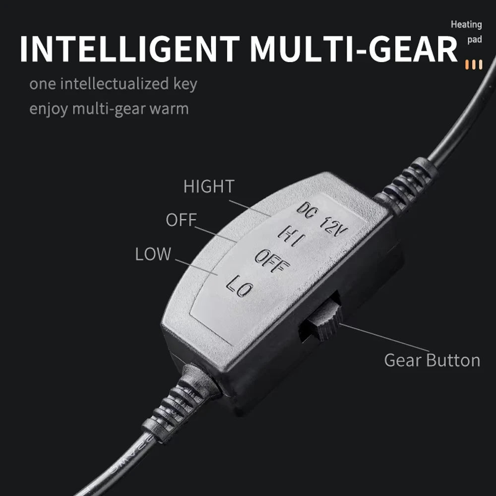 12-24v Heated Car Seat Cover 30' Fast Car Seat Heater Cloth/Flannel Heated Cars Seat Protector 25W Seat Heating Cover Car Seat