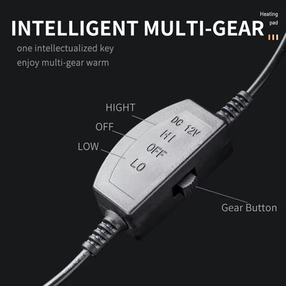 12-24v Heated Car Seat Cover 30' Fast Car Seat Heater Cloth/Flannel Heated Cars Seat Protector 25W Seat Heating Cover Car Seat