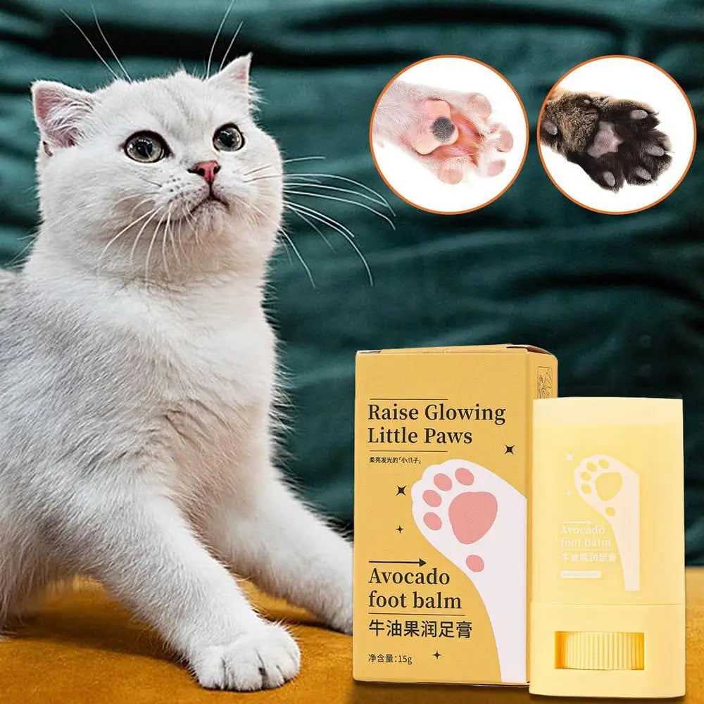 dog paw pad balm Cats Cat Paw Moisturizer Dog Balm Dog Paw Wax Coconut Oil Paw Pad Protection Balm Pet Supplies