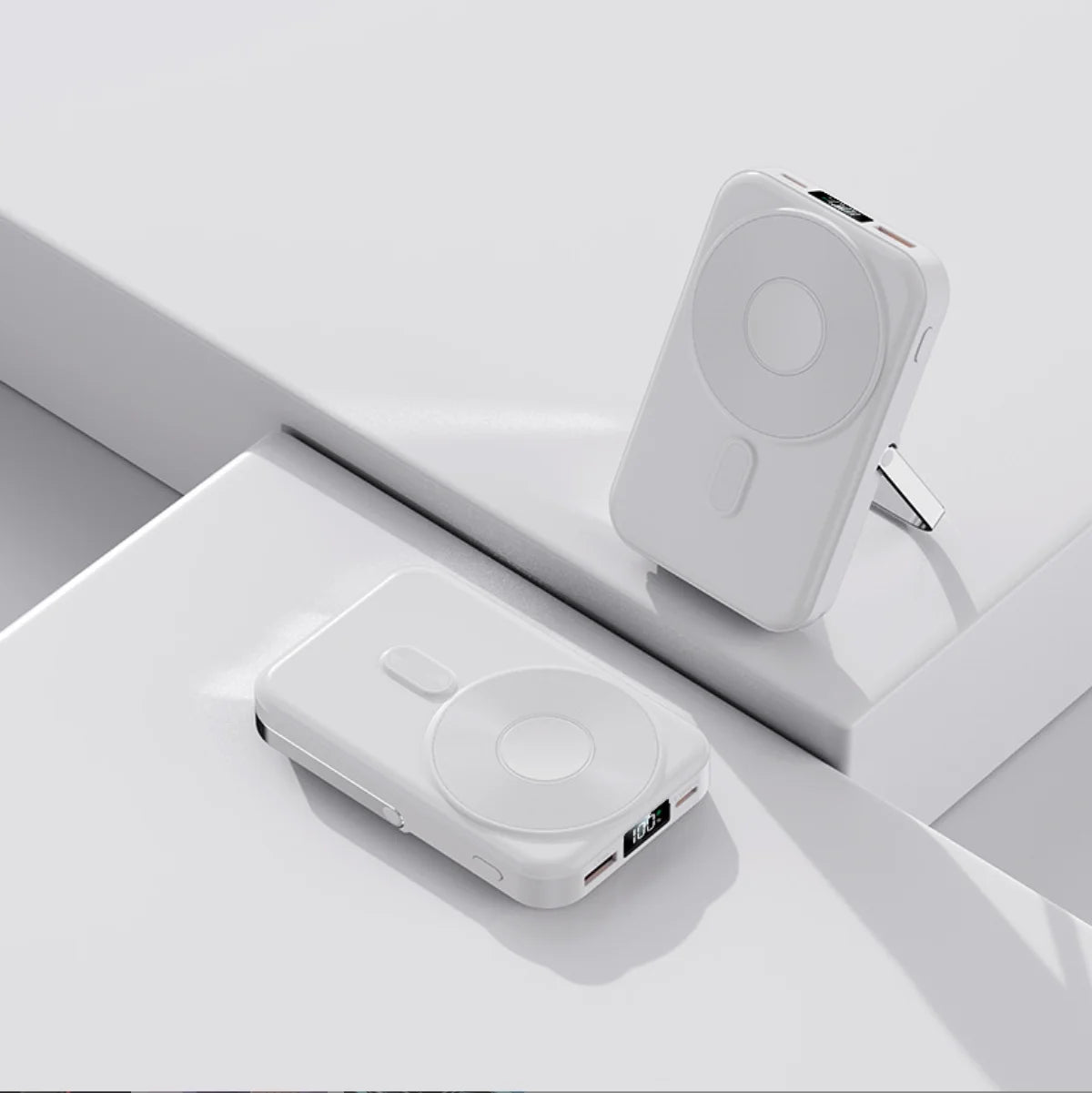 Portable 20000mAh Power Bank 22.5W Fast Charging Wireless Charging Station for iPhone & iWatch & Galaxy Watch for Phones Airpods