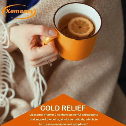 Vitamin C Capsules 1000mg - Supports Dental and Skin Health, Improves Immunity, Prevents Cancer, Antioxidant