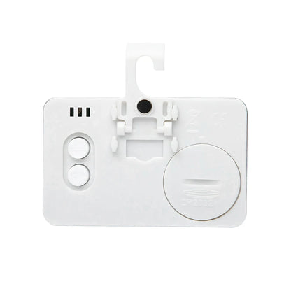 Digital Refrigerator Thermometer Waterproof Room Thermometer Fridge Alarm Thermometer Hygrometer with Hook Convertible