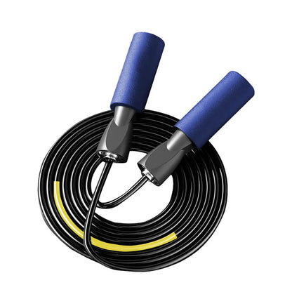 1PCS Bearing Jump Rope Wear-resistant Adjustable Rope Length Sponge Handle Is Suitable for Fitness Training and Agile Training