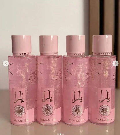 250ml Body Mist Long Duration Fruity Body Spray Perfume Natural Lasting Fragrance Body Deodorant Crush Scent Moisturize Skin New