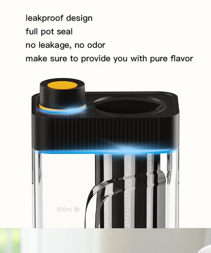 MAVO Manual Cold Brewer 800ml Ice Coffee Maker Cold Brew Coffee Pot Iced Coffee Brewer Coffee brewing kit Cold brew coffee maker