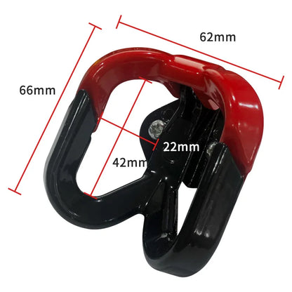 Motorcycle Handlebar Storage Hook Scooter Luggage Bag Hanger Helmet Claw Hook Storage Bag Holder Aluminum Alloy Easy to Install