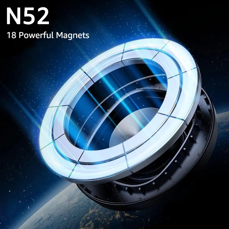 Untoom Magnetic Car Phone Holder for MagSafe Strong Magnet Car Air Vent Phone Mount Car Cradle for iPhone 15 14 13 Series Xiaomi