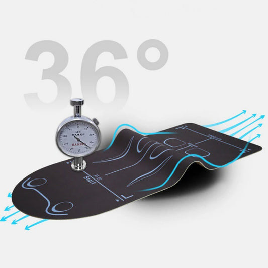 Yoga Mat Shock Anti-skid Gymnastics Mat Silent Kneeling Pad Gym Mat For Indoor Fitness Abdominal Training Core Workout Pilates