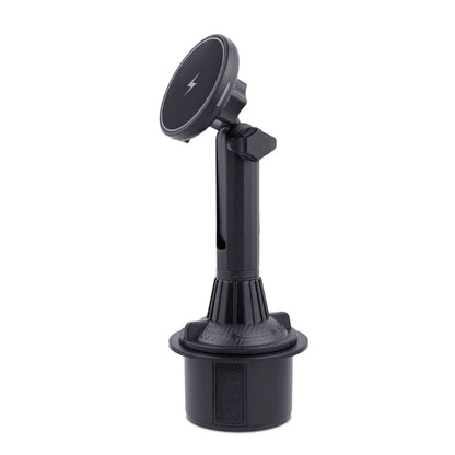 15W Magnetic Wireless Car Mount For MagSafe Cup Holder Car Phone Mount For IOS Phone 12/13/14