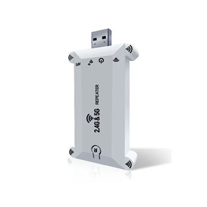 1200Mbps Wifi Extender USB Portable Wifi Repeater 2.4G/5G Router Wifi Booster Long Range Wifi Amplifer Home Network Extension